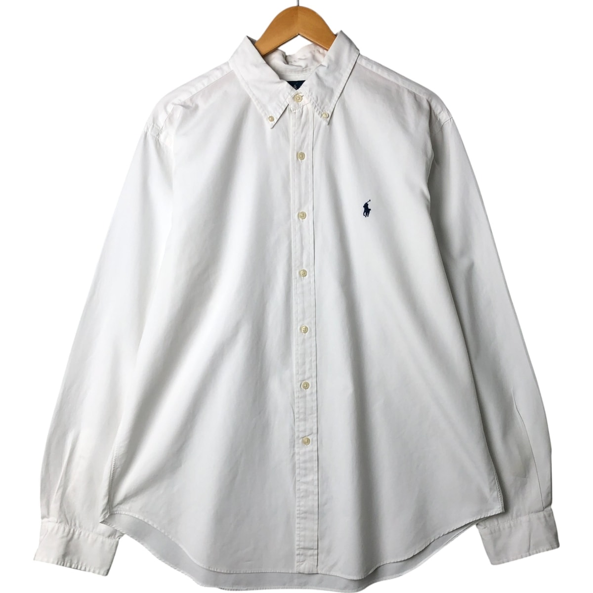 古着 ラルフローレン Ralph Lauren CLASSIC FIT 長袖 ボタンダウンシャツ メンズXL相当/eaa563172