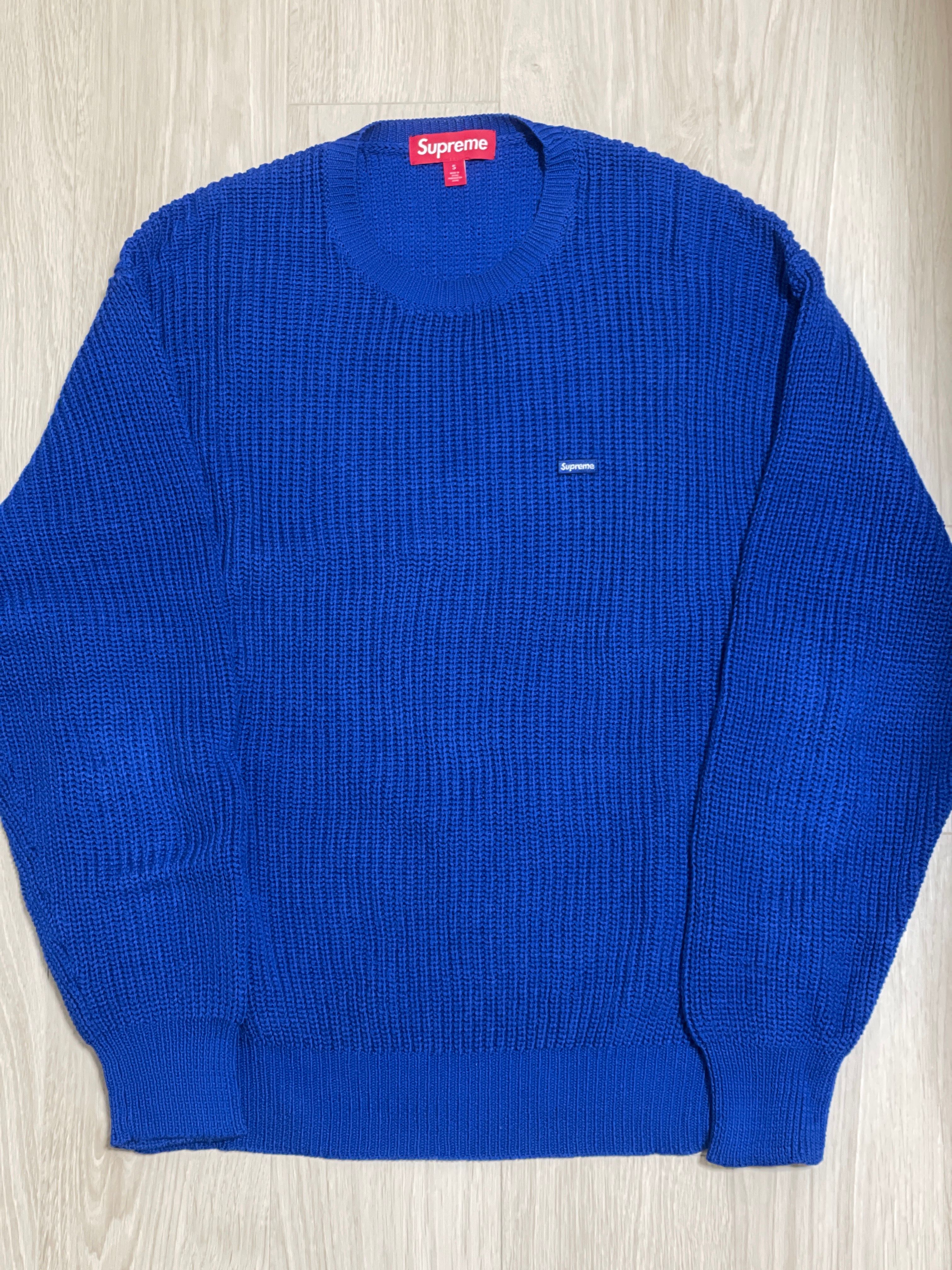Supreme Small Box Ribbed Sweater 