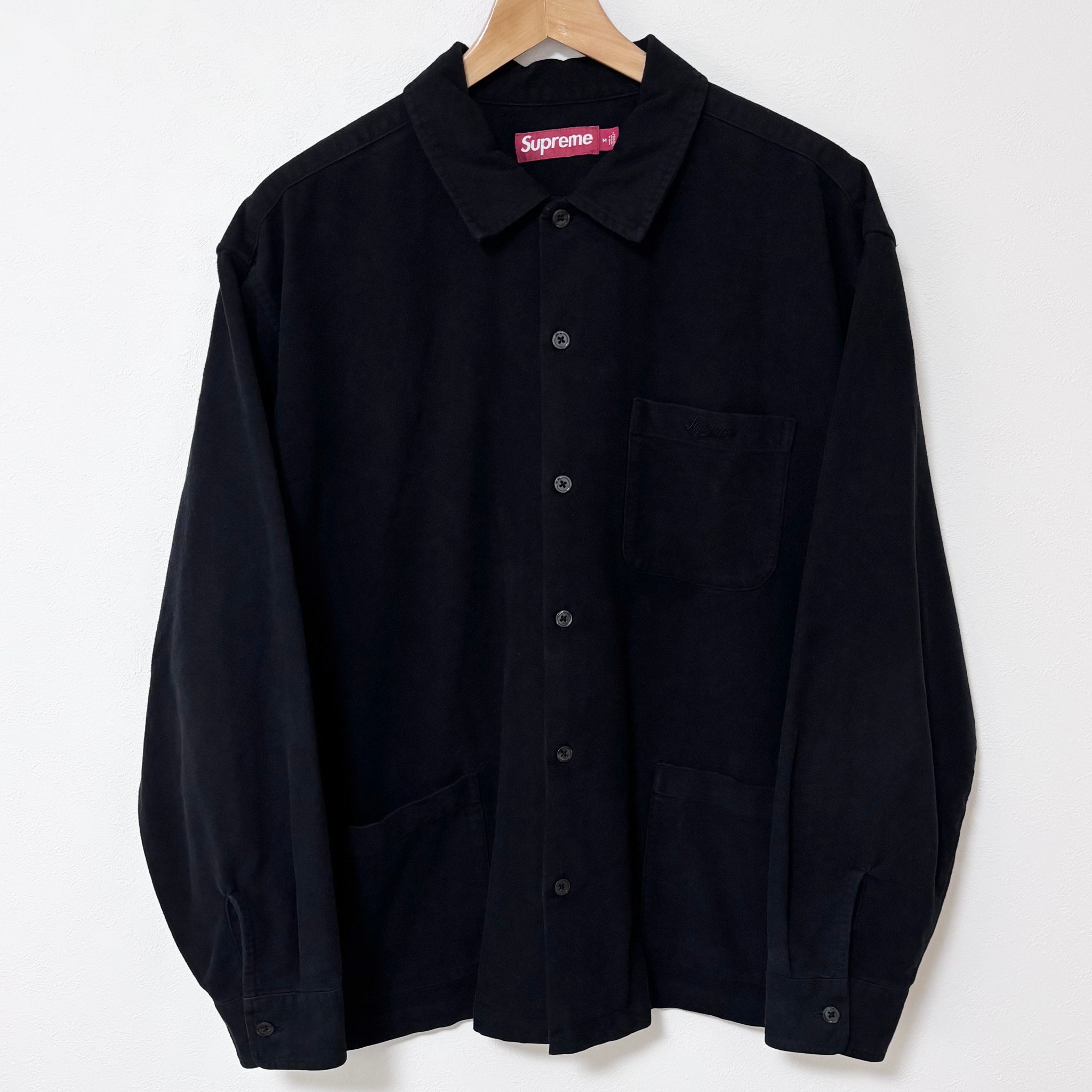 Supreme Flannel Pajama Shirt "Black"