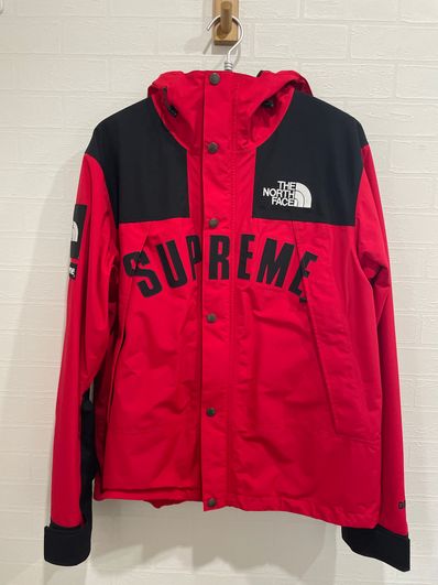 Supreme x The North Face Arc Logo Mountain Parka "Red"