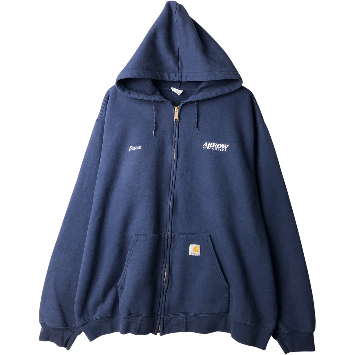 古着 カーハート Carhartt スウェットフルジップパーカー メンズXXL相当/eaa596741