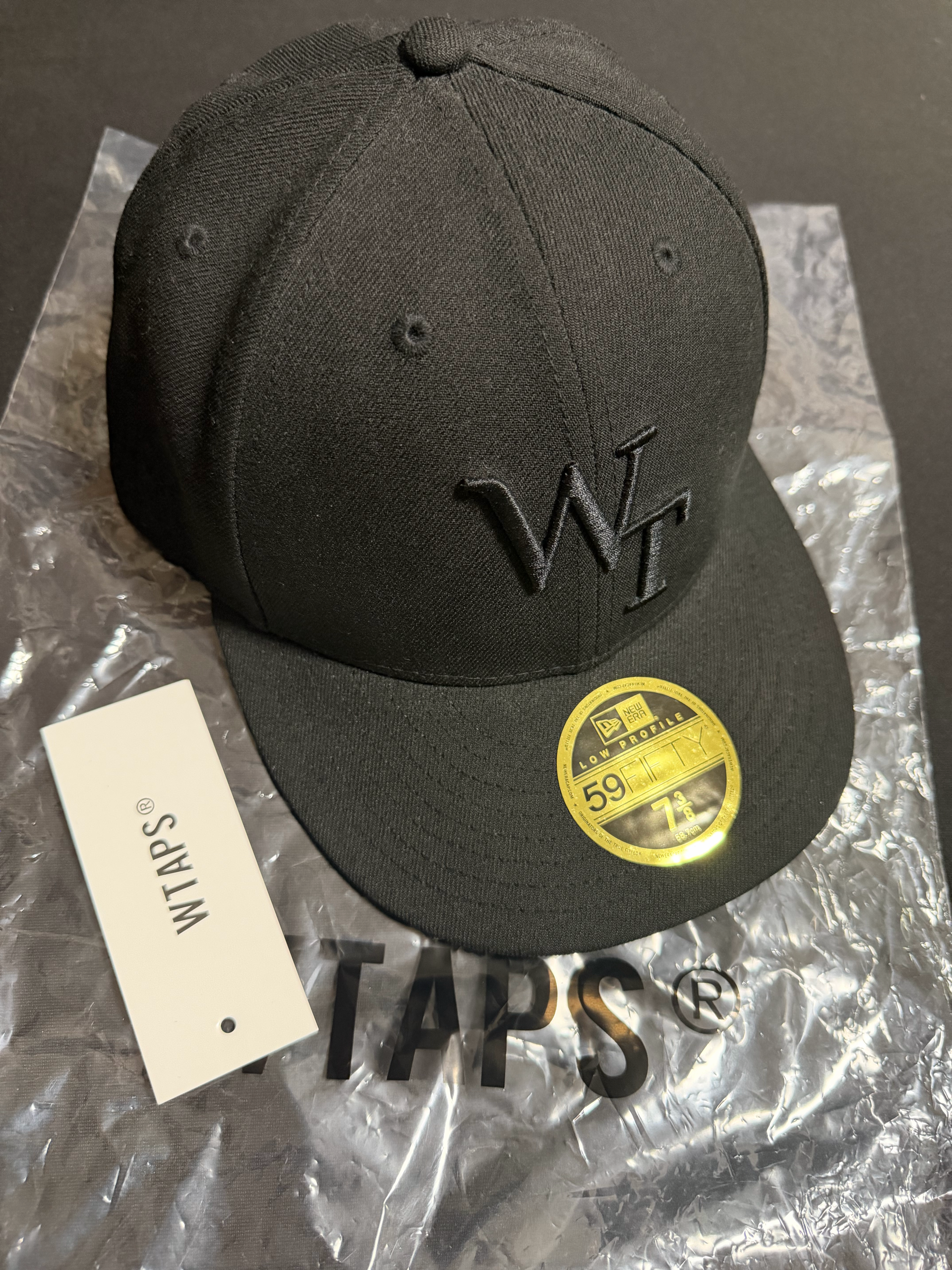 WTAPS 59Fifty Low Profile / Cap / Poly. Twill. Newera. League "Black"