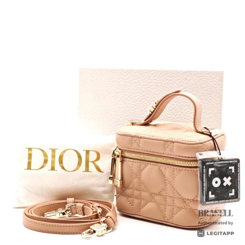 Dior ディオール 40-MA-1201 バニティバッグ Leather レディース