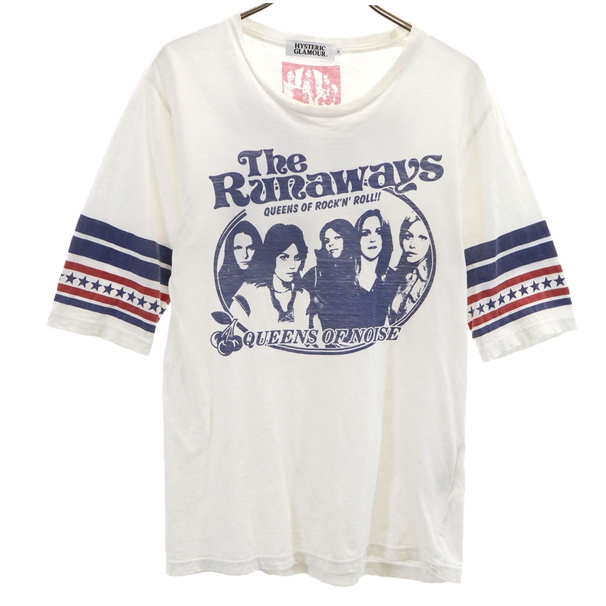 HYSTERIC GLAMOUR The Runaways Tシャツ Sサイズ C (やや傷や汚れあり)】HYSTERIC GLAMOUR ヒステリックグラマー 日本製