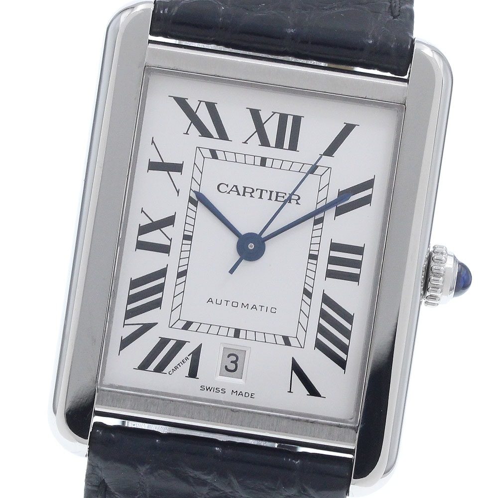 ☆良品 カルティエ タンクソロ XL W5200027 メンズ 【中古】