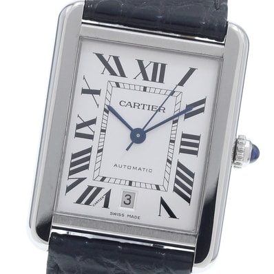 ☆良品 カルティエ タンクソロ XL W5200027 メンズ 【中古】