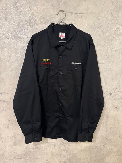 Supreme / Honda / Fox Racing Work Shirt "Black"