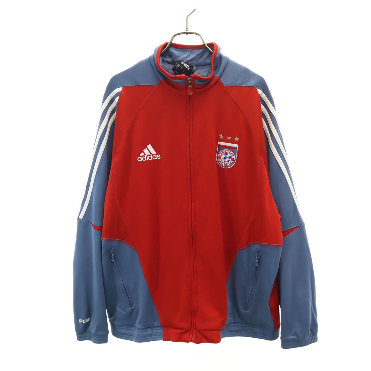 adidas アディダス バイエルンミュンヘン トラックジャケット L レッド ジャージ