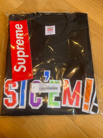 Supreme / WTAPS Sic'em! Tee "Black"
