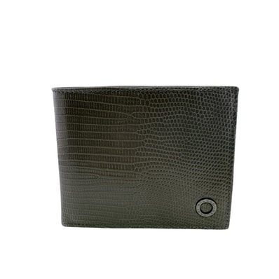 ブルガリ BVLGARI 札入れ 二つ折り財布 ブルガリマン コンパクトウォレット グレージュ