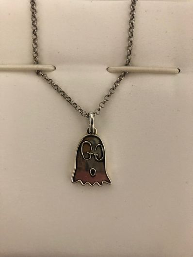 GUCCI Guccighost Necklace In Silve