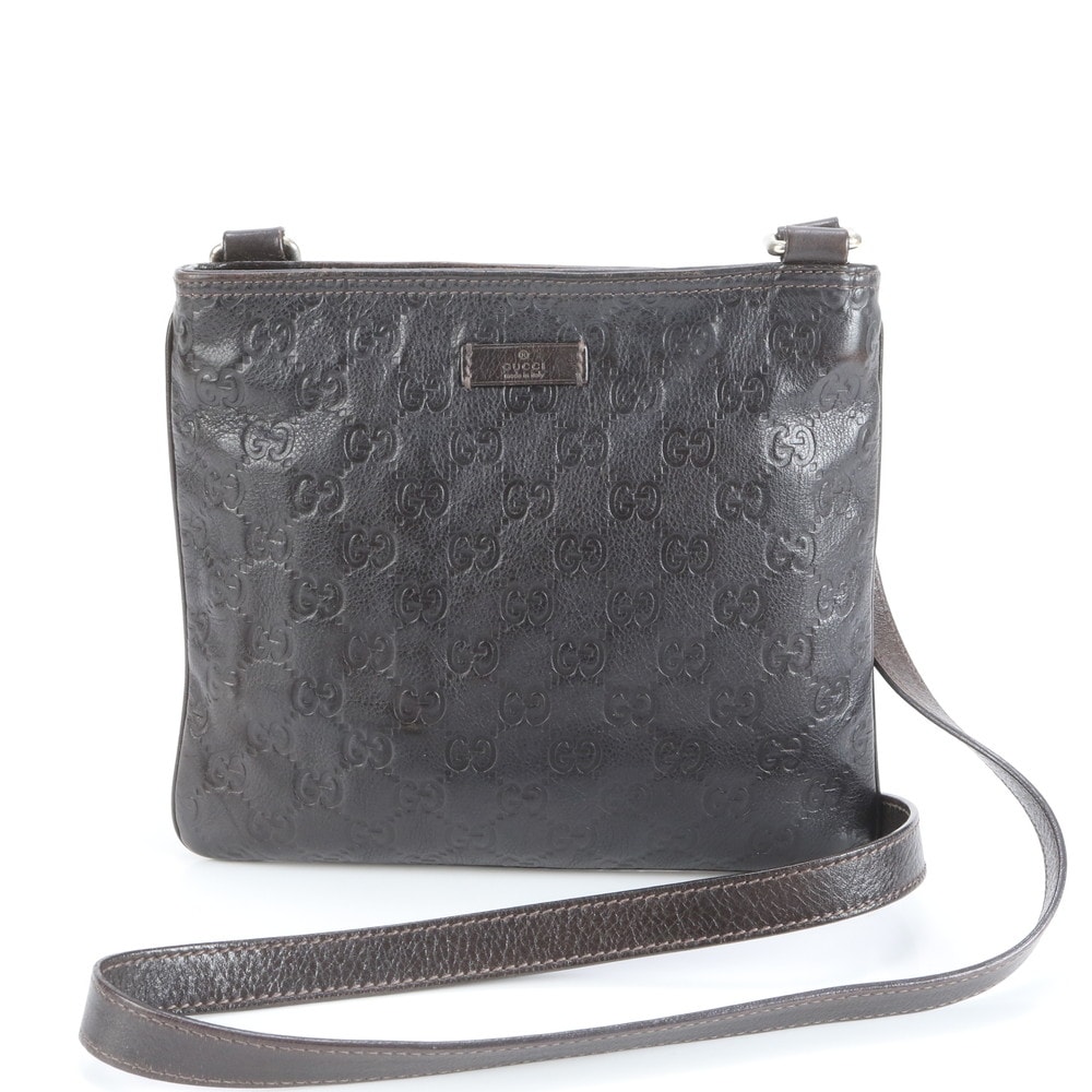 ■極美品 グッチ グッチシマ 201538 ショルダーバッグ レザー