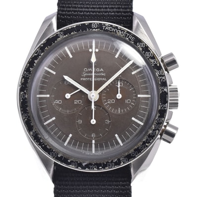 オメガ OMEGA 105.012-65 ヴィンテージ スピードマスター4th トロピカルダイヤル Cal.861 下がりr ブラウン 手巻き メンズ 腕時計 Q#148788