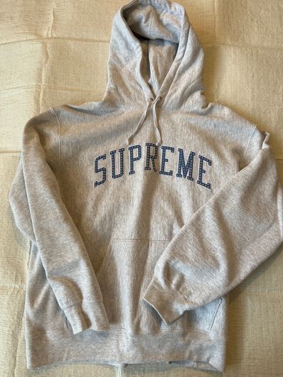 Supreme Stars Arc Hooded Sweatshirt "Ash Grey"