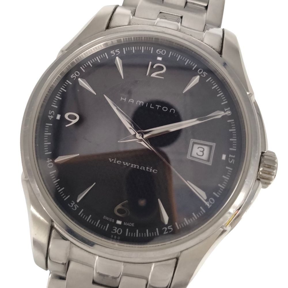 HAMILTON ハミルトン H325150 ジャズマスター ビューマチック 自動巻き ステンレス メンズ 腕時計 C897