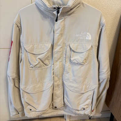 Supreme x The North Face Trekking Convertible Jacket "Moonlight Ivory"
