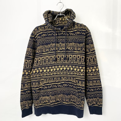 Stussy Tribal Hoodie "Navy/Yellow"