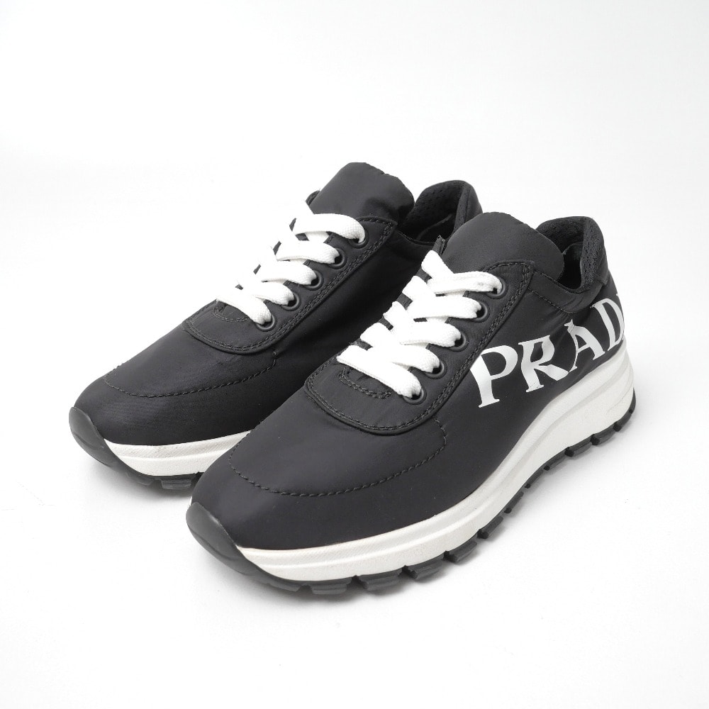 PRADA プラダ スニーカー サイズ35 552 ナイロン ローカット ブランド古着【中古】20260619/RA9877