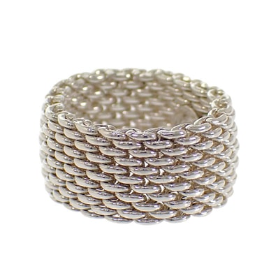 ティファニー TIFFANY&Co. サマセット 13号 リング シルバー925 メンズ レディース【中古】【Aランク】