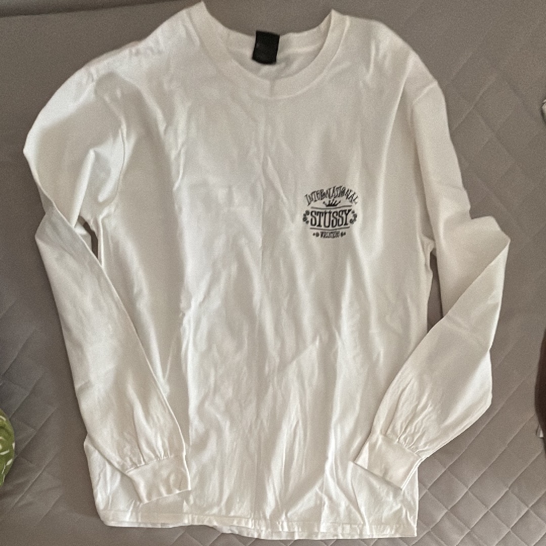 Stussy Worldwide Pigment Dyed LS Tee "Natural"