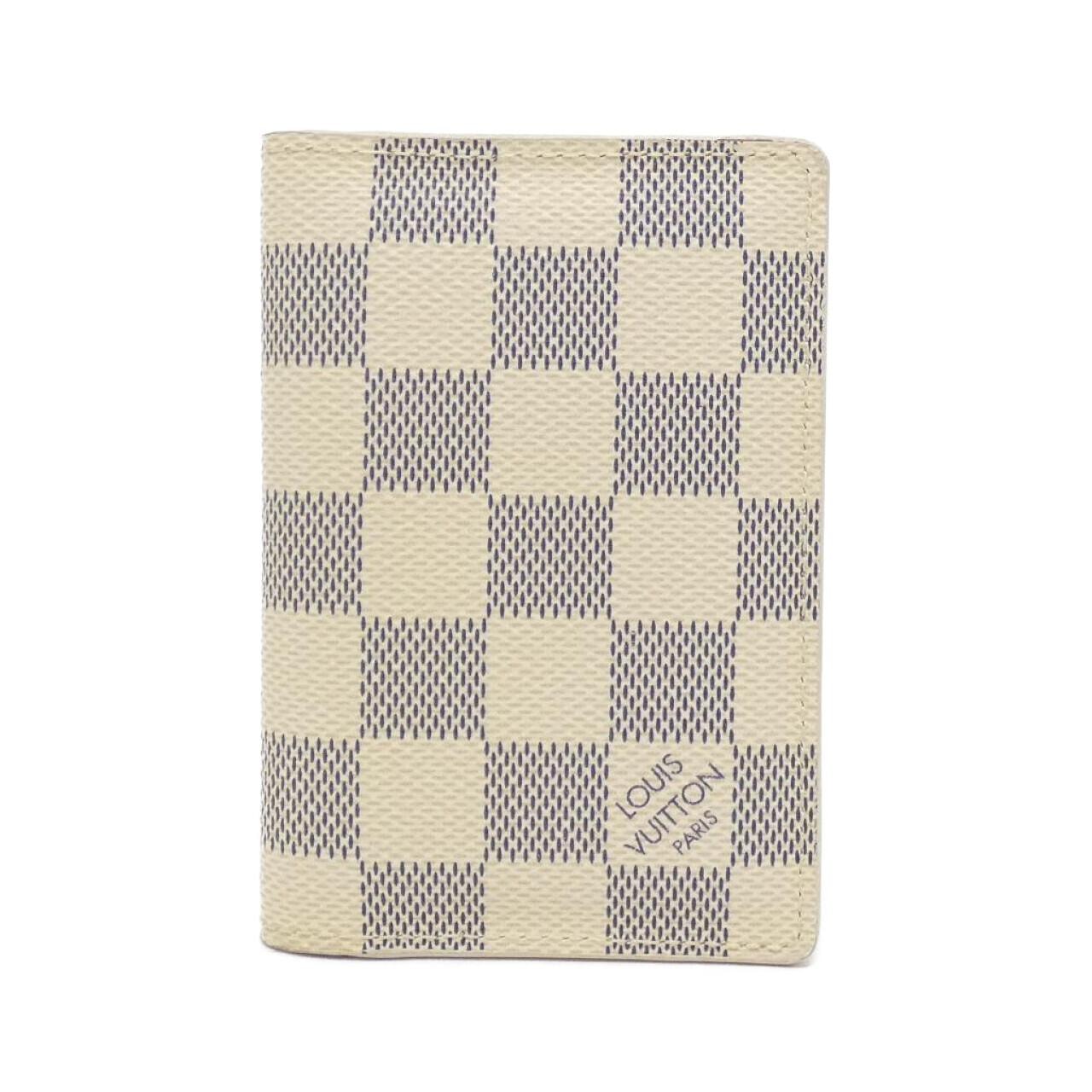 ルイヴィトン ダミエ アズール オーガナイザー ドゥ ポッシュ N63144 カードケース