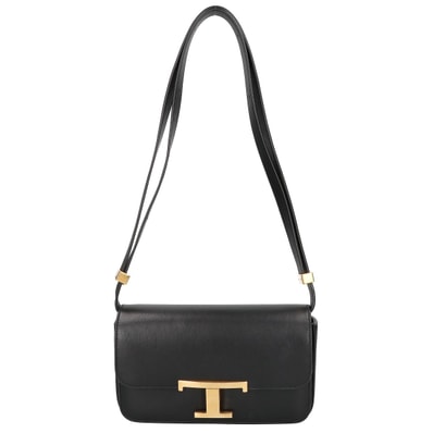 トッズ 【美品】XBWTTTC0000RORB999 T TIMELESS TTT TRACOLLINA T MICRO Tタイムレス マイクロ