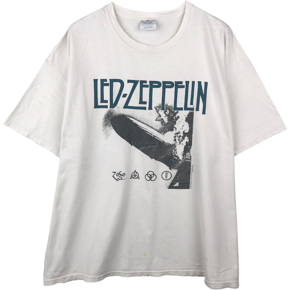 古着 00年代 ヘインズ Hanes HEAVYWEIGHT LED ZEPPELIN レッドツェッペリン バンドTシャツ バンT メンズXXL相当/eaa637328