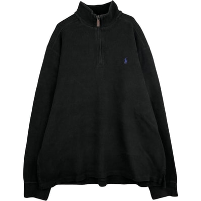 古着 ラルフローレン Ralph Lauren POLO by Ralph Lauren ハーフジップスウェットシャツ トレーナー メンズXL相当/eaa591517
