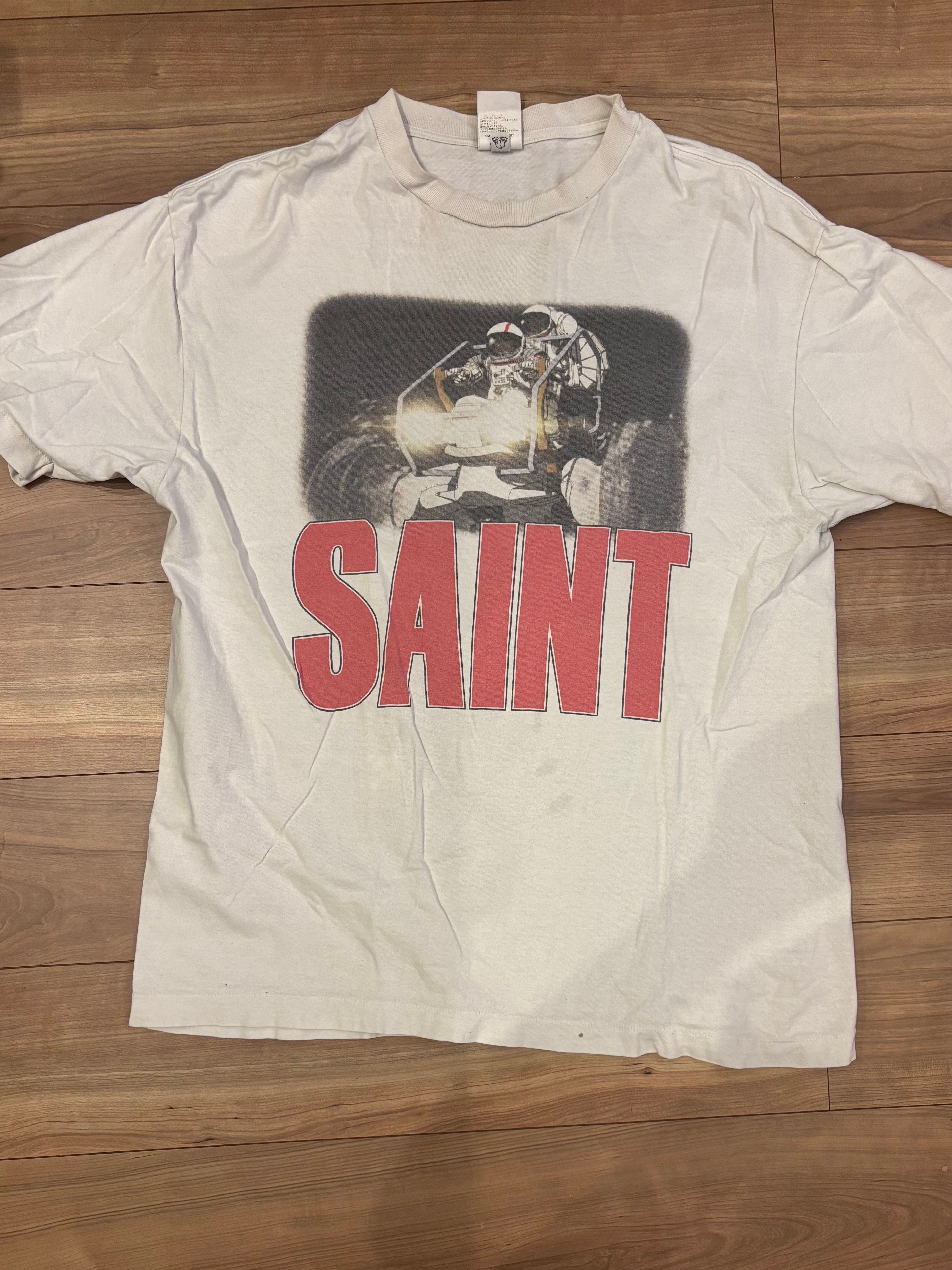 SAINT Mxxxxxx 24SS x FREEDOM Short Sleeve T-Shirt "White"