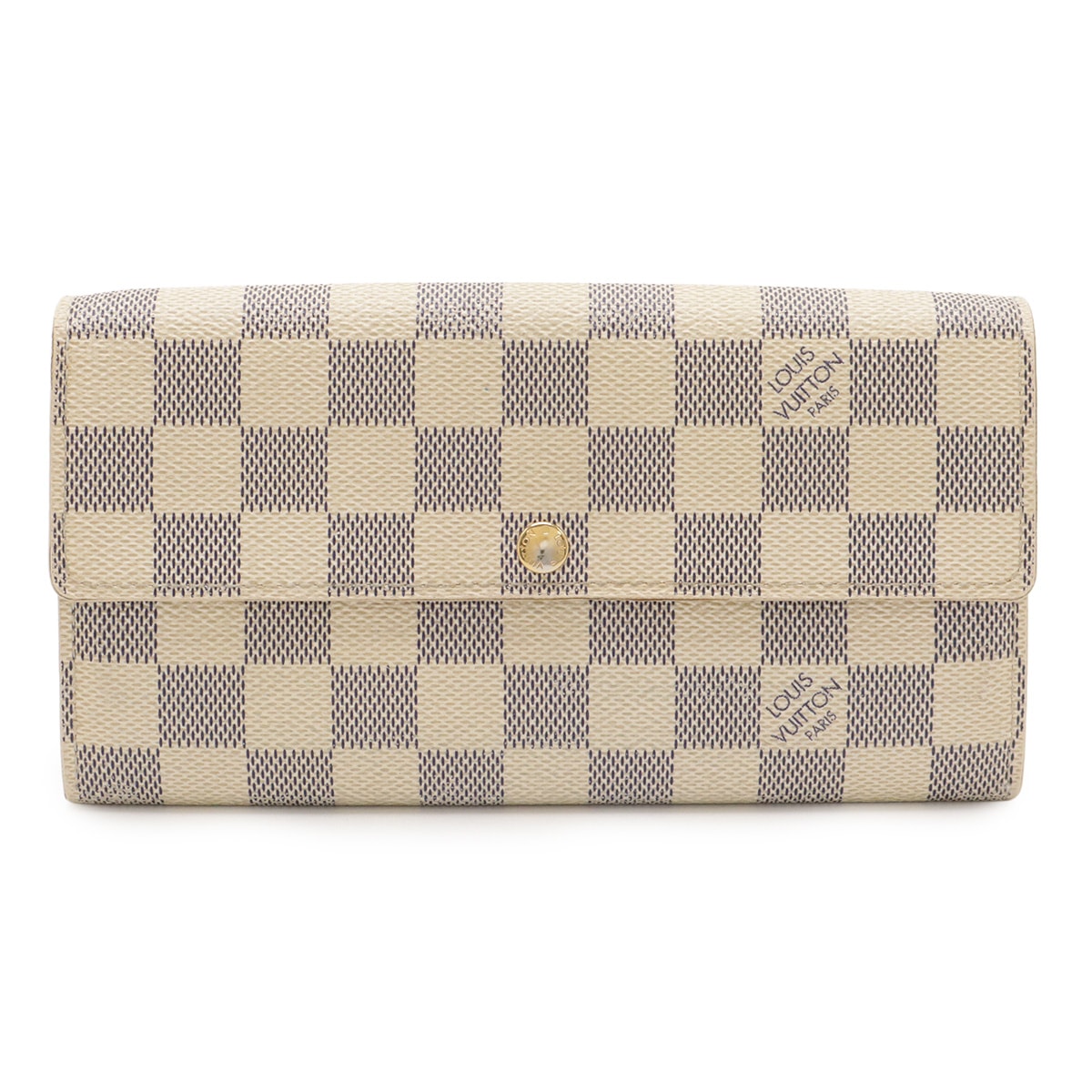 ルイ・ヴィトンポルトフォイユ サラ ダミエアズール N61735 長財布