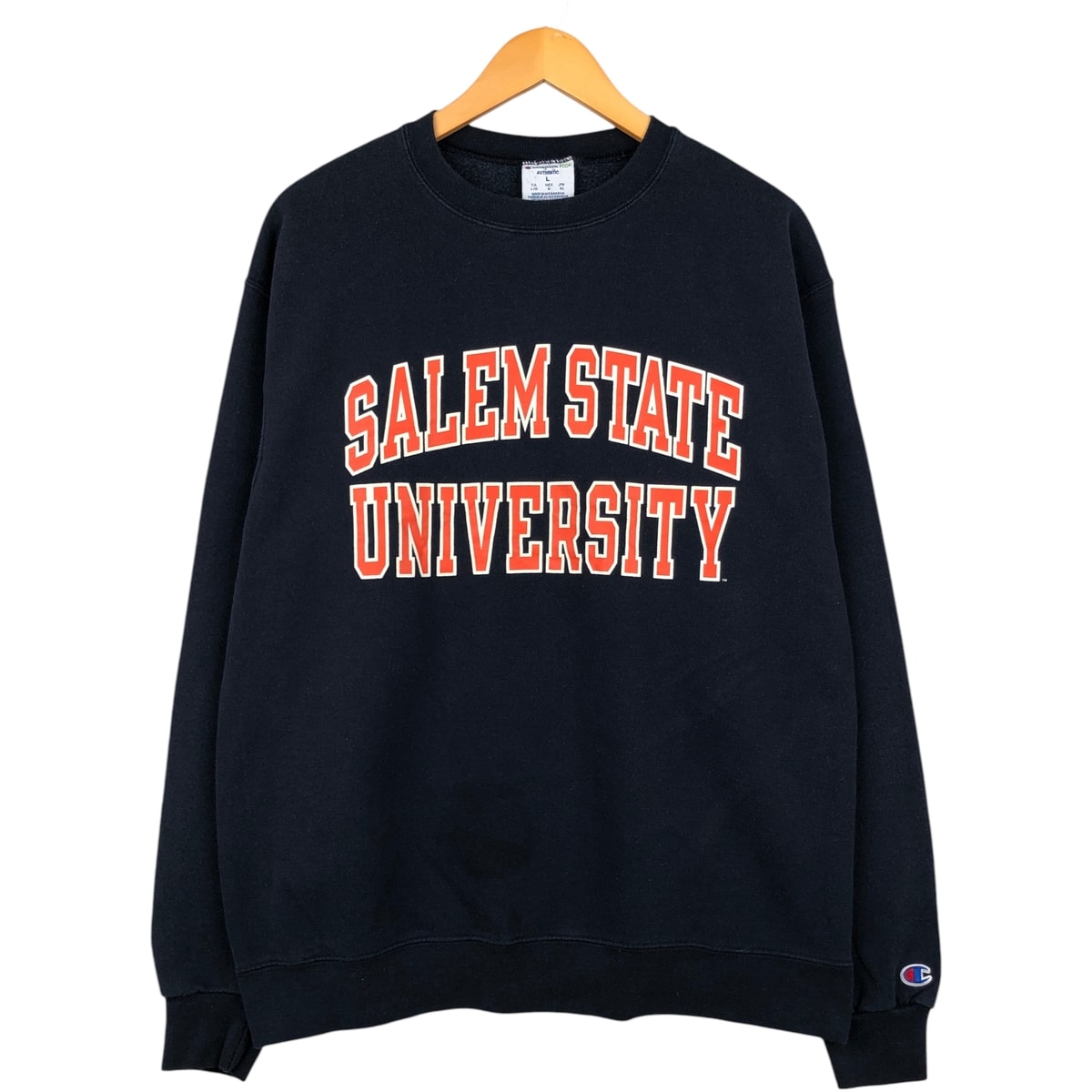 古着 チャンピオン Champion ECO AUTHENTIC カレッジスウェットシャツ トレーナー メンズL相当/eaa596340