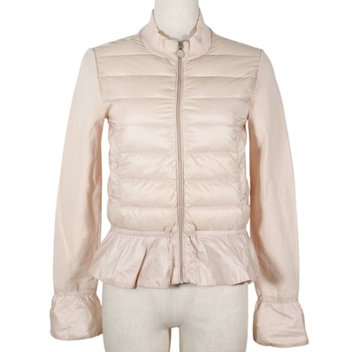 モンクレール マグリアカーディガン ダウン切り替え フリル C295484643