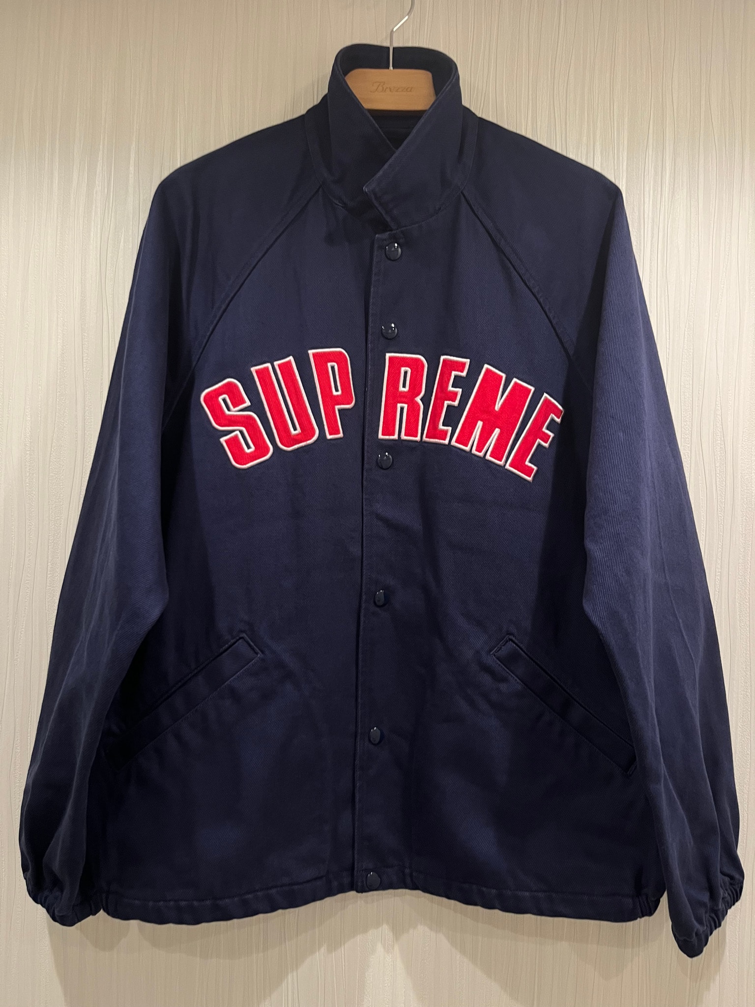 Supreme Arc Denim Coaches Jacket "Navy"