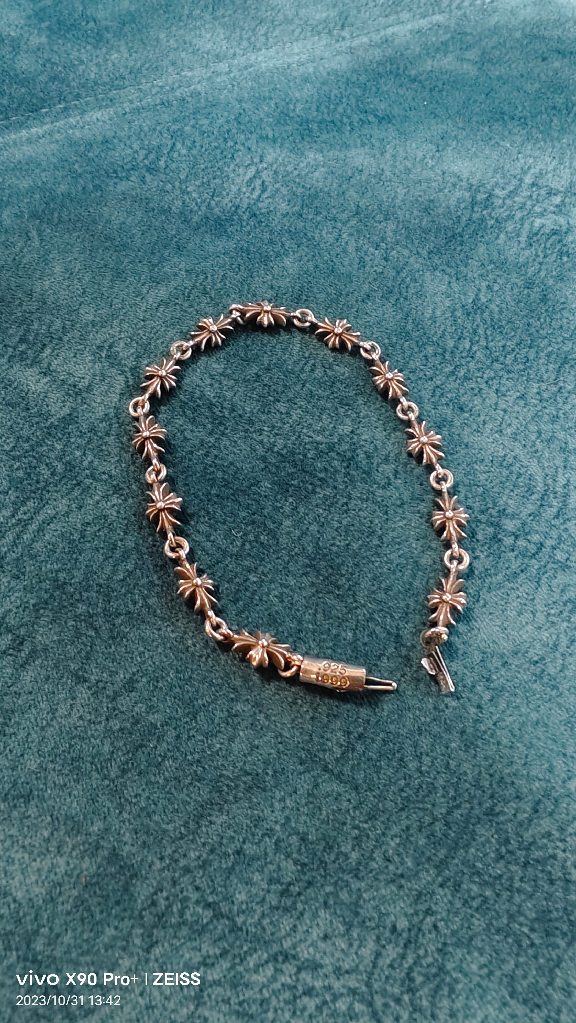 クロムハーツ タイニーe CH プラス ブレスレット 12リンク 