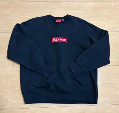 Supreme Box Logo Crewneck "Black" (22FW)