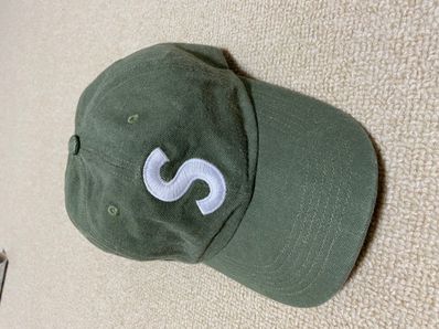 Supreme Kevlar Denim S Logo 6-Panel "Olive"
