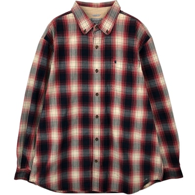 古着 カーハート Carhartt RELAXED FIT 長袖 ボタンダウン ワークシャツ メンズXL相当/eaa642870