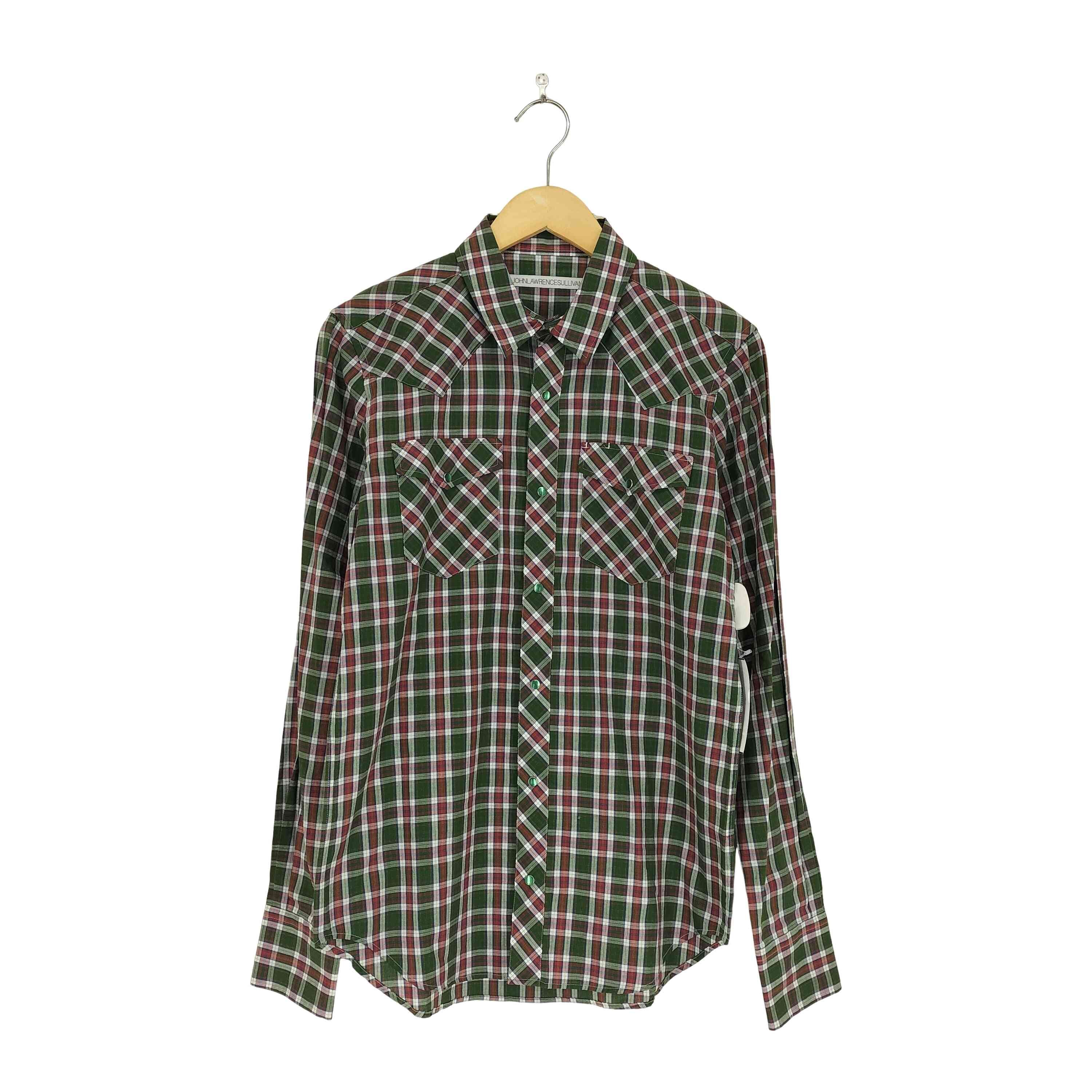 チェックウエスタンシャツ【1142045675108】