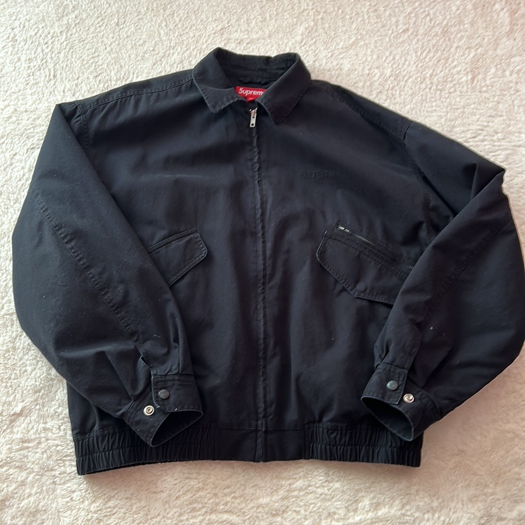 Supreme Hooded Utility Jacket "Black"