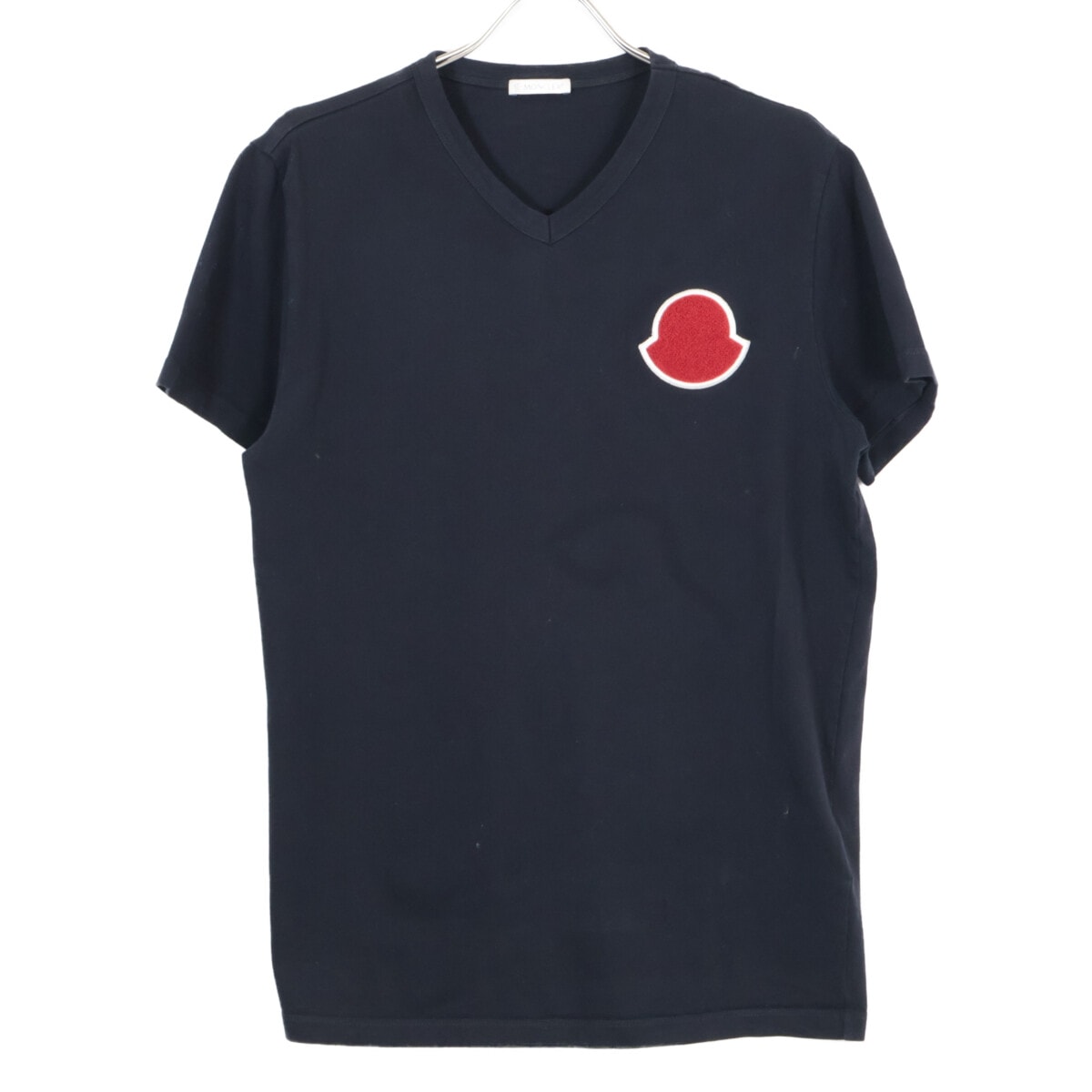 モンクレール 18年 MAGLIA SCOLLO A V シャツ L