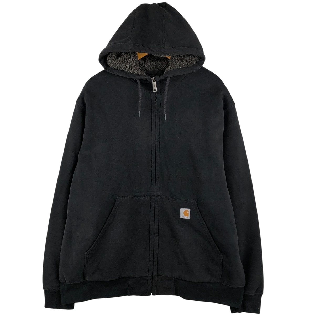 古着 カーハート Carhartt スウェットフルジップパーカー メンズXL相当/eaa608556
