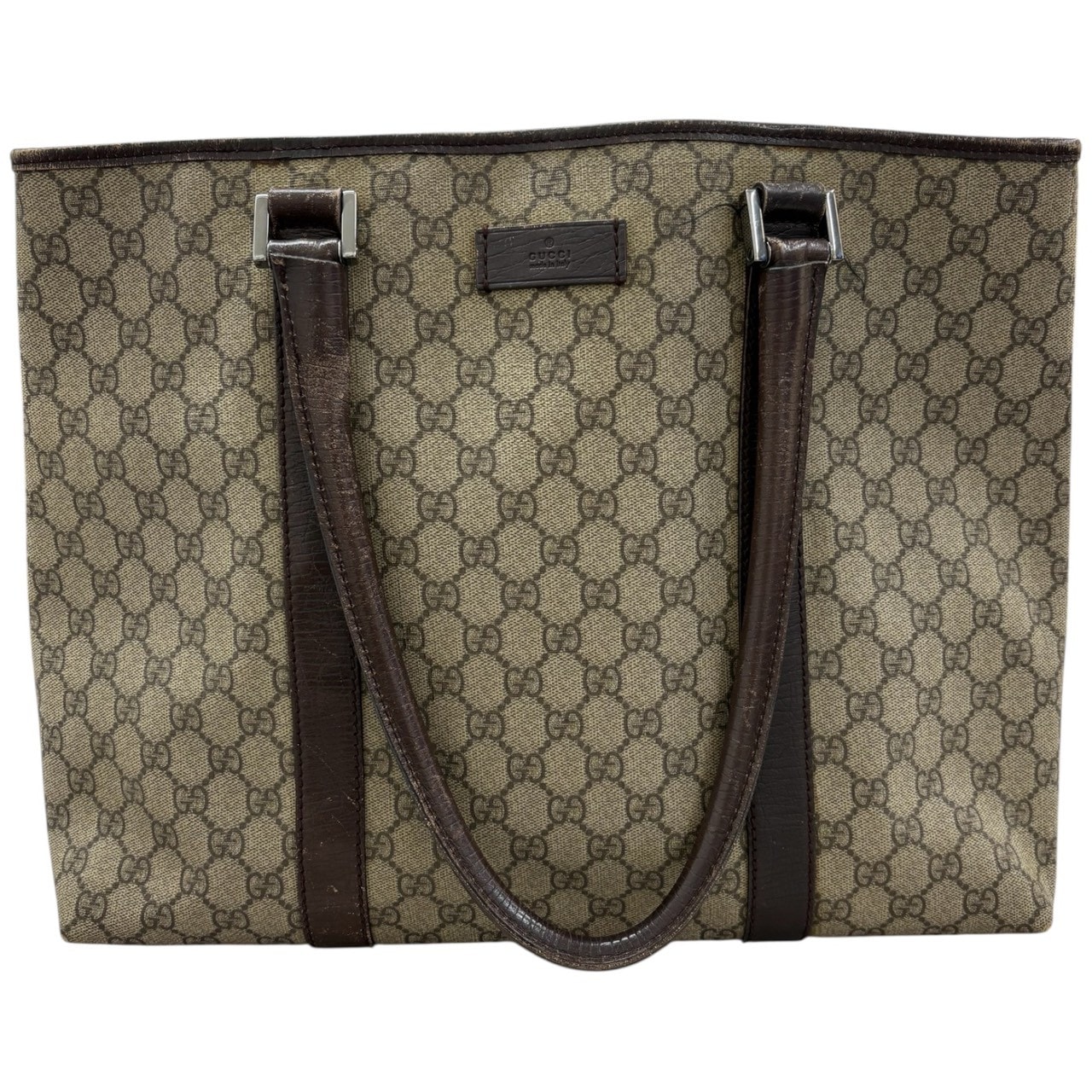 GUCCI グッチ GGスプリームキャンバス レザー/ トートバッグ S1-00049 【中古】