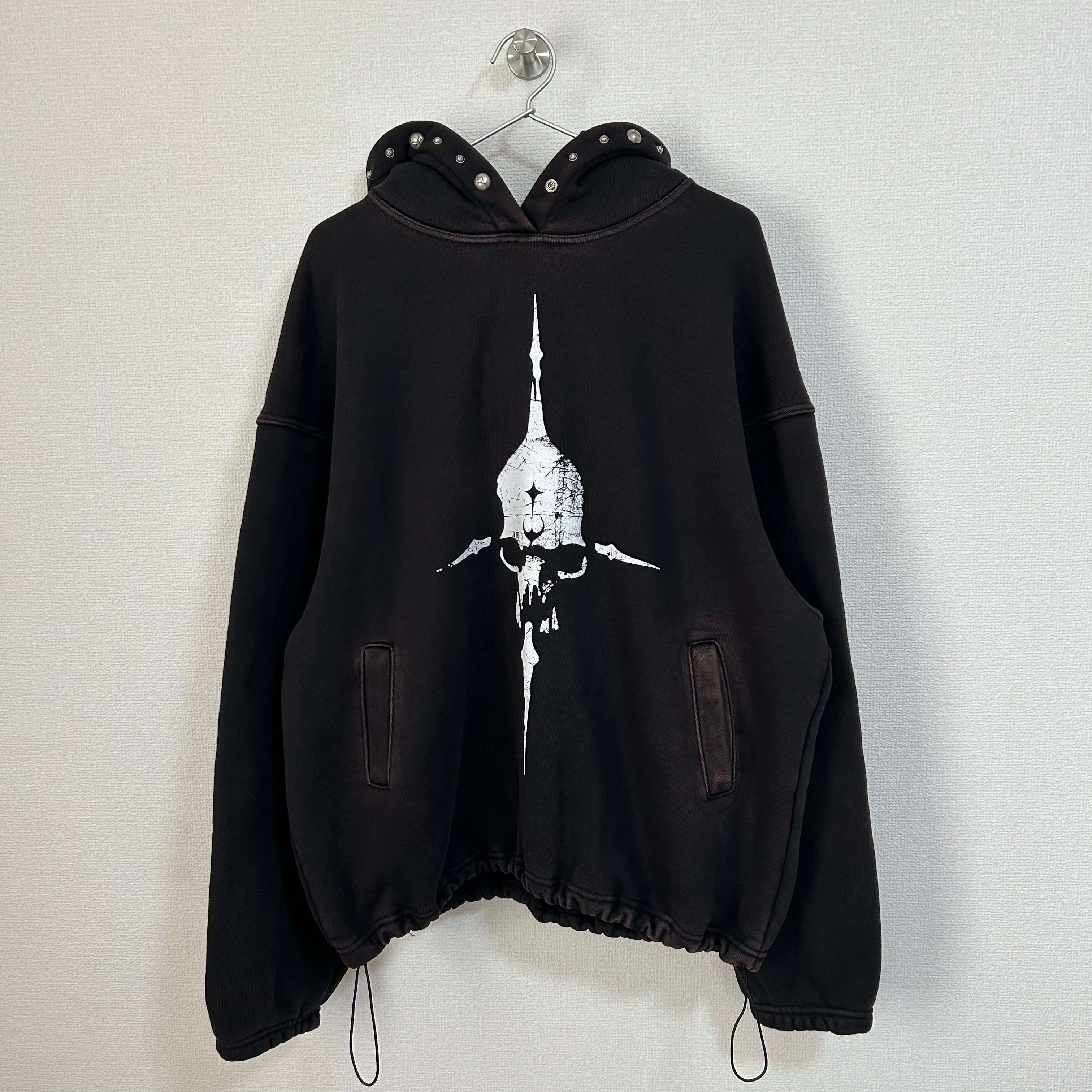 THUG CLUB Peace Stud Hoodie "BLACK"