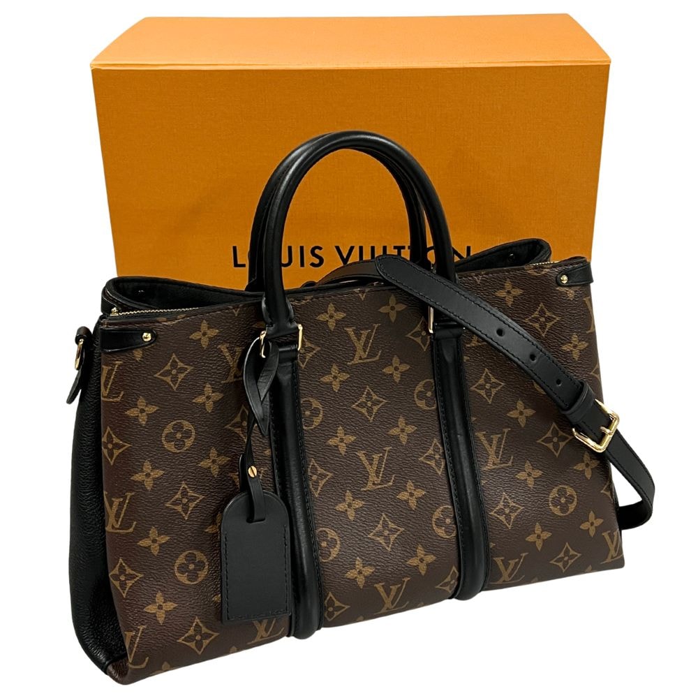 LOUIS VUITTON ルイ・ヴィトン M44817 スフロ NV MM モノグラム ノワール 2WAY ショルダーバッグ 40801