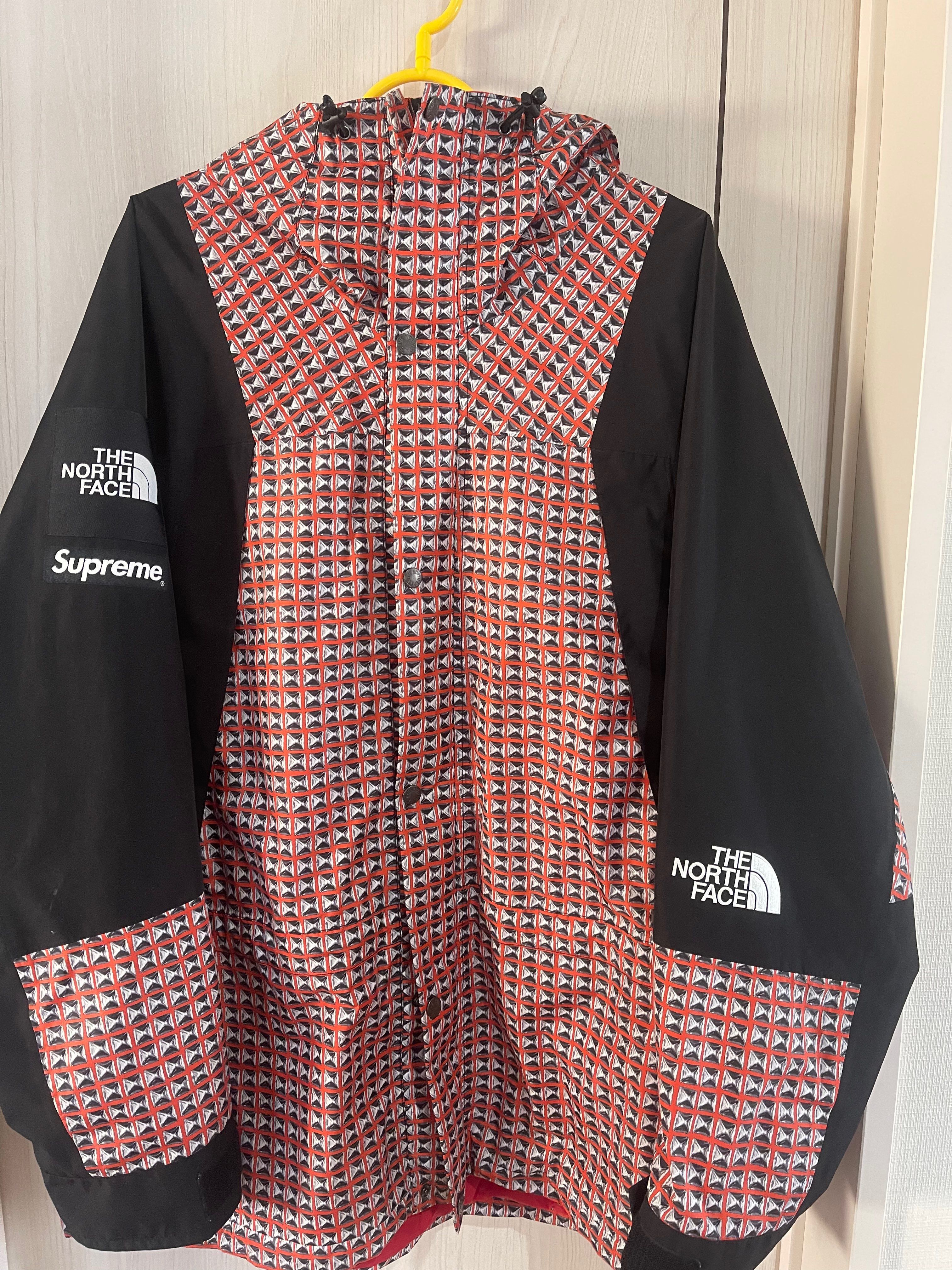 Supreme x The North Face Studded Mountain Light Jacket "Red"