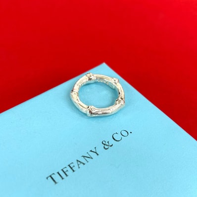 TIFFANY&Co. ティファニー バンブー リング シルバー925 リング・指輪 11号 シルバー
32482