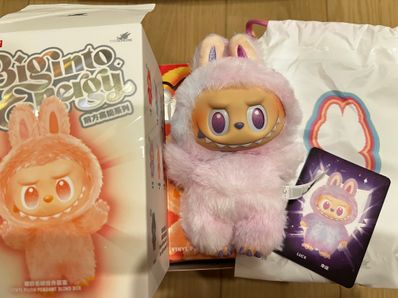 POP MART THE MONSTERS (LABUBU) Big into Energy Series Plush Pendant LUCK