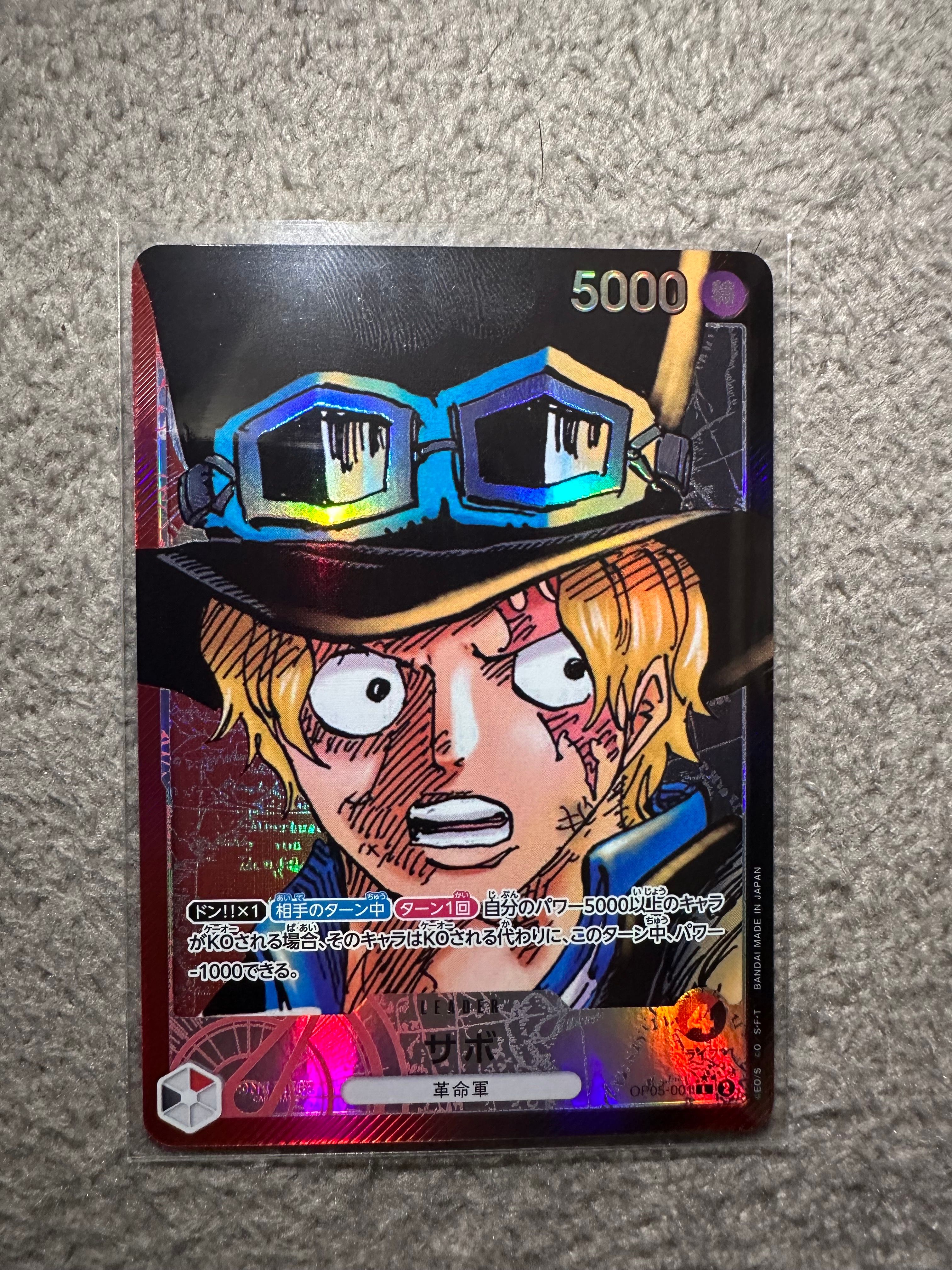 Sabo L-P [OP05-001] (Booster Pack Awakening of the New Era)