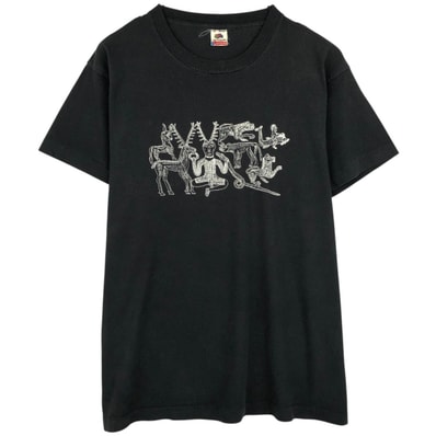 古着 90年代 フルーツオブザルーム FRUIT OF THE LOOM ケルト神話 プリントTシャツ USA製 メンズXL相当 ヴィンテージ/eaa657704