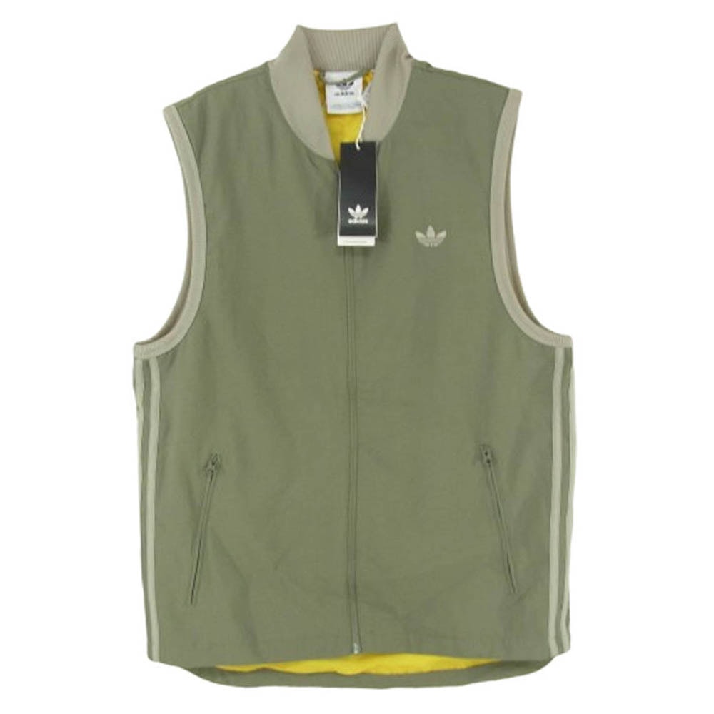 adidas アディダス ベスト GD3528 Originals オリジナルス MEADE 2.0 ベスト カーキ系 L【中古】